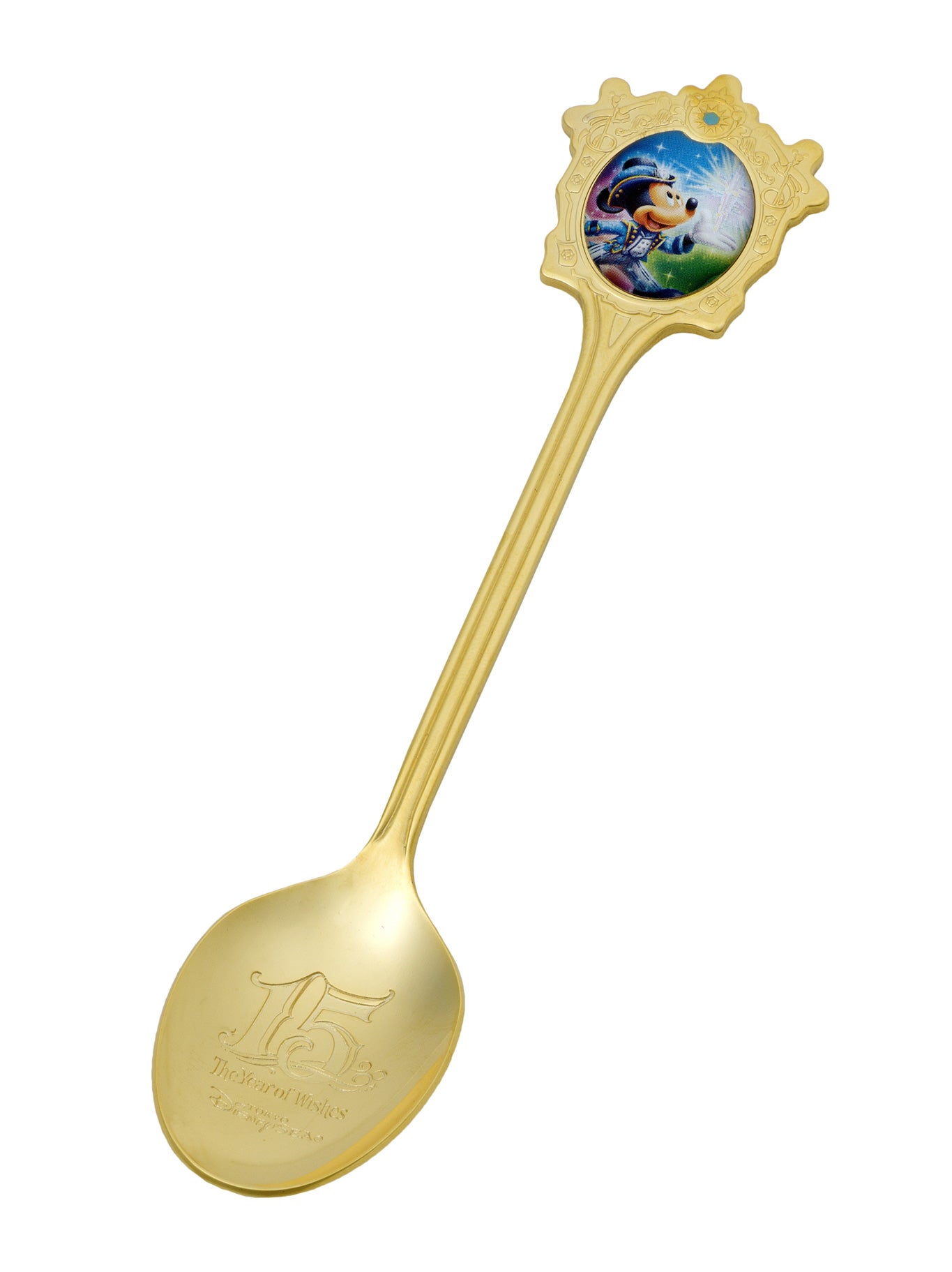 コレクタブルスプーン（コースメニューにプラス￥1000で付けることが可能）（C）Disney