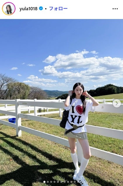 越智ゆらのInstagramより