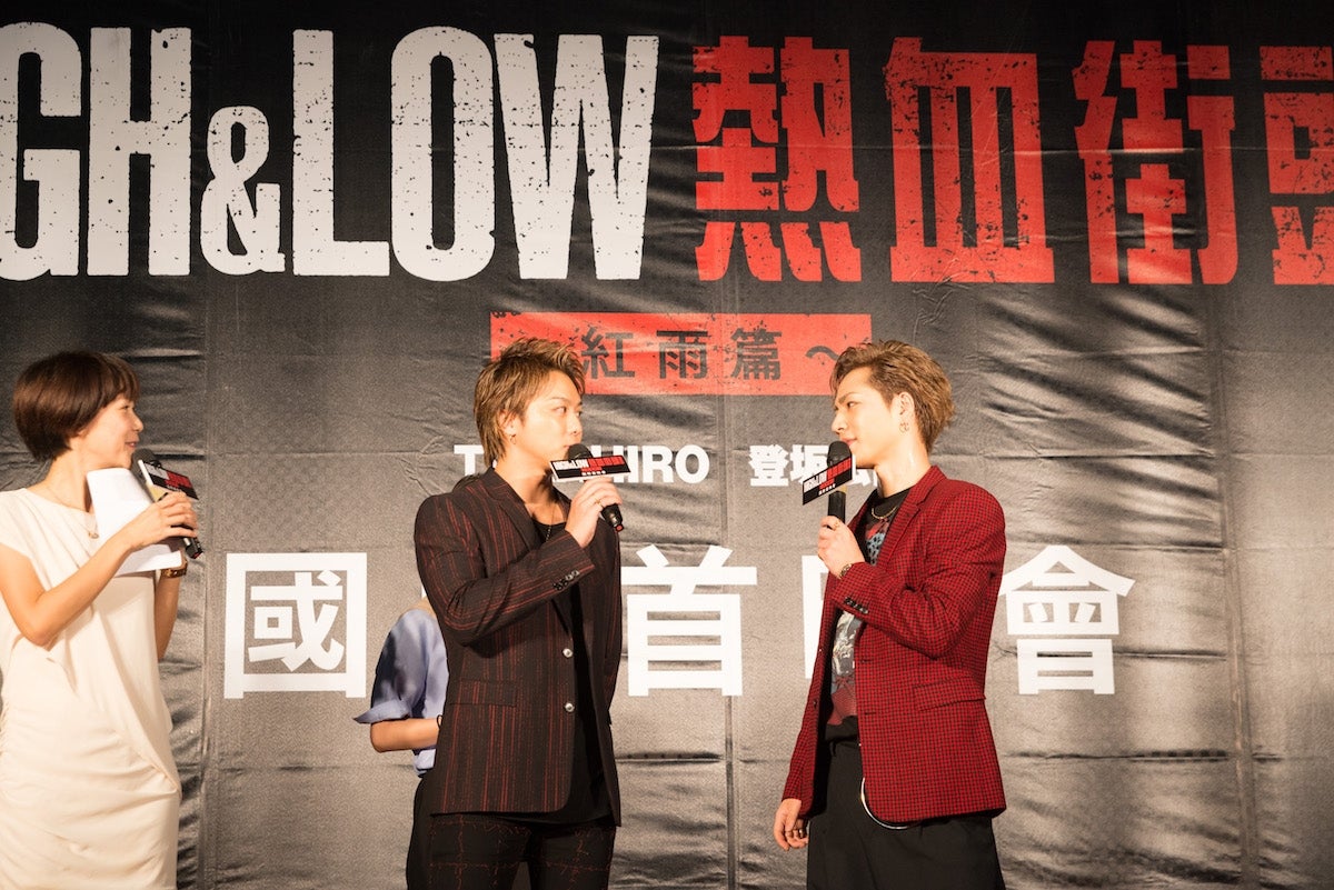 TAKAHIRO、登坂広臣 （C）2016「HiGH&LOW」製作委員会