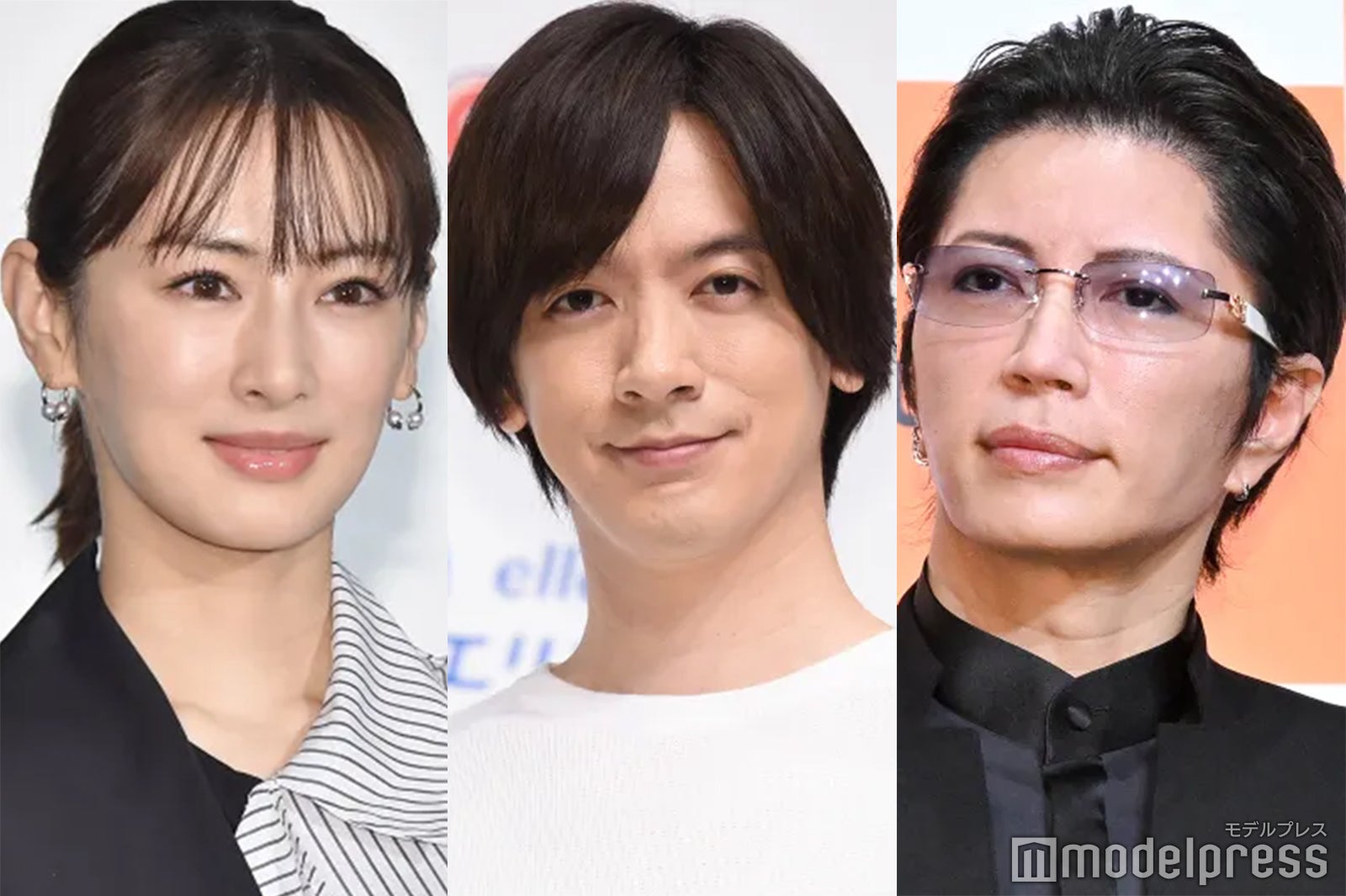北川景子、DAIGO、GACKT（C）モデルプレス