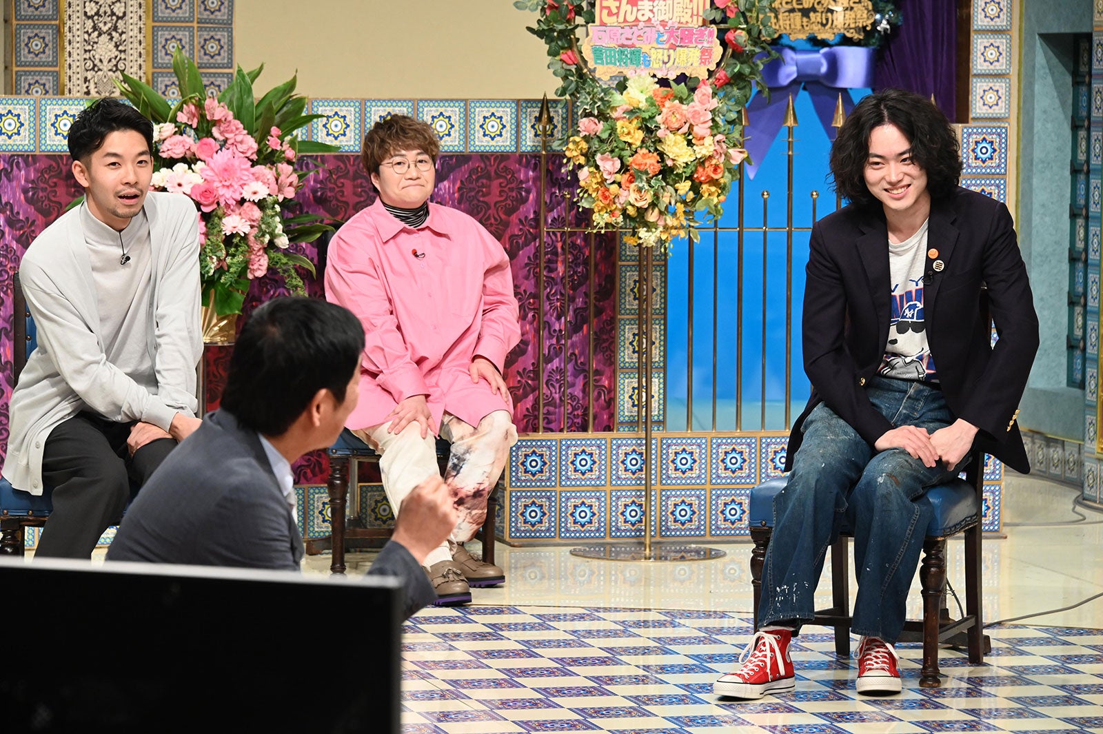 明石家さんま、仲野太賀、近藤春菜、菅田将暉（C）日本テレビ