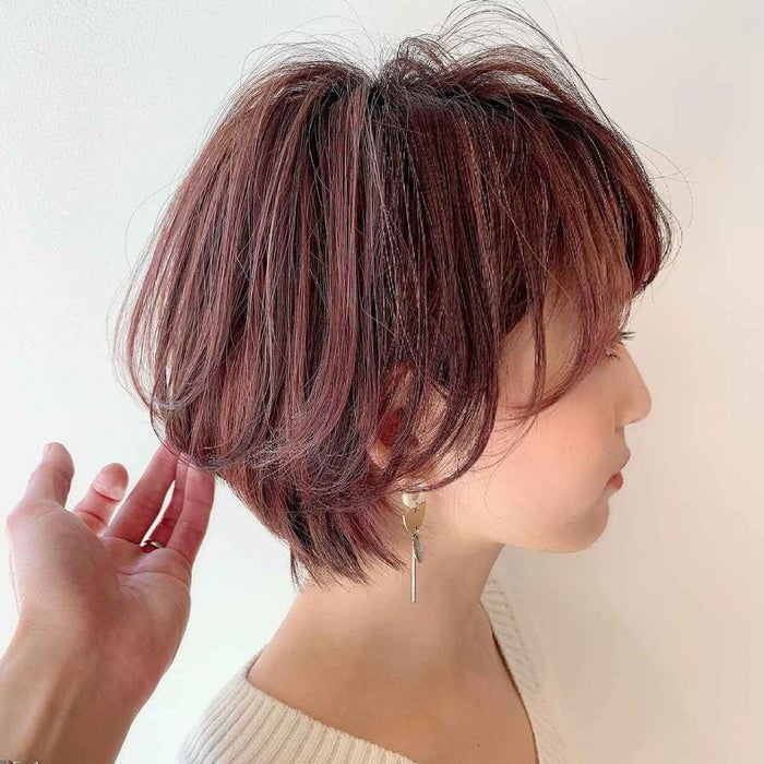 やっぱり可愛い 自然にパっと目を引く 大人のピンク系ヘアー モデルプレス