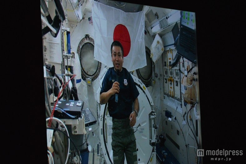 若田光一宇宙飛行士、宇宙からの激励メッセージ