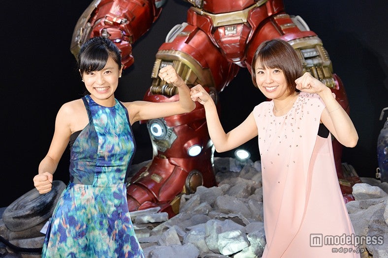 （左から）小島瑠璃子、小林麻耶