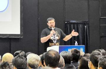 「ヒール転向の可能性は？」ウルフアロン、異例のビジネス講演もまさかのプロレス質問に困惑「難しいですね…ゼロではない」