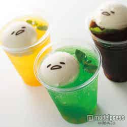 “ぐでたま”がぷかぷか浮かぶ、キュートな新メニュー/ぐでふろ~と¥500(税込み)(C)2013,2015 SANRIO CO.,LTD.【モデルプレス】