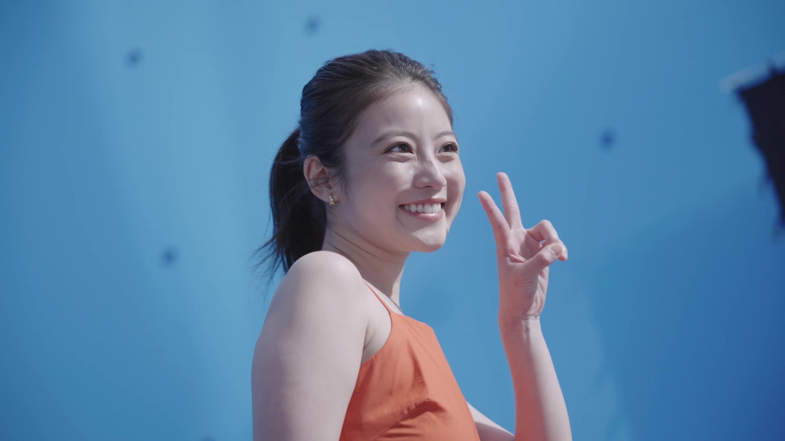 今田美桜／メイキングより（提供写真）