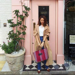 カラフルでインスタ映えする! 【MARNI(マルニ)】の大人かごバッグのナチュラル可愛いコーデ13選