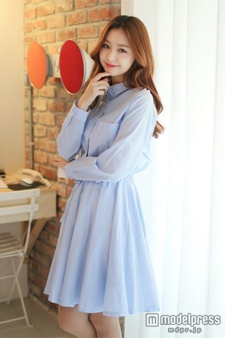 シャツワンピース「ogage japan」6,980円(税込)