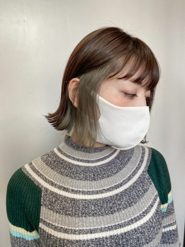 40代ショートボブにはインナーカラーをプラス 大人女性におすすめの髪色って モデルプレス 40代ショートボブにはインナーカラーをプラス 大人女性におすすめの髪色って モデルプレス