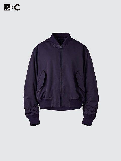 ユニクロのボマージャケット