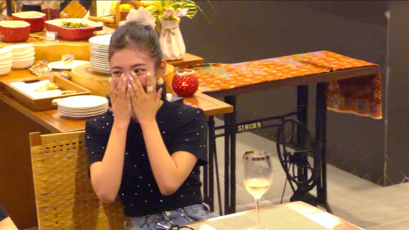 谷岡美沙紀「LOVE CATCHER Japan」第3話より（C）CJ ENM CO., LTD. All Rights Reserved（C）AbemaTV,Inc.