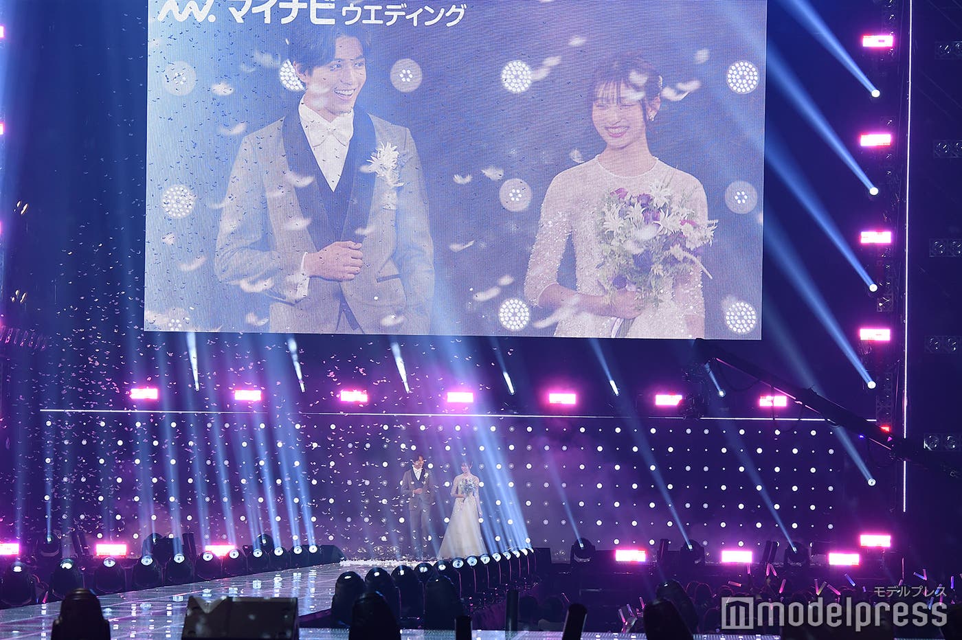 「マイナビウエディング」ステージの様子(C)モデルプレス