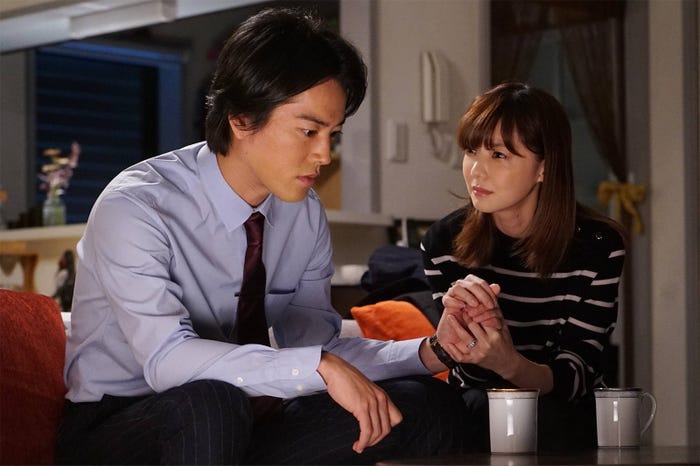 桐谷健太、倉科カナ/「カインとアベル」第7話より/画像提供:フジテレビ