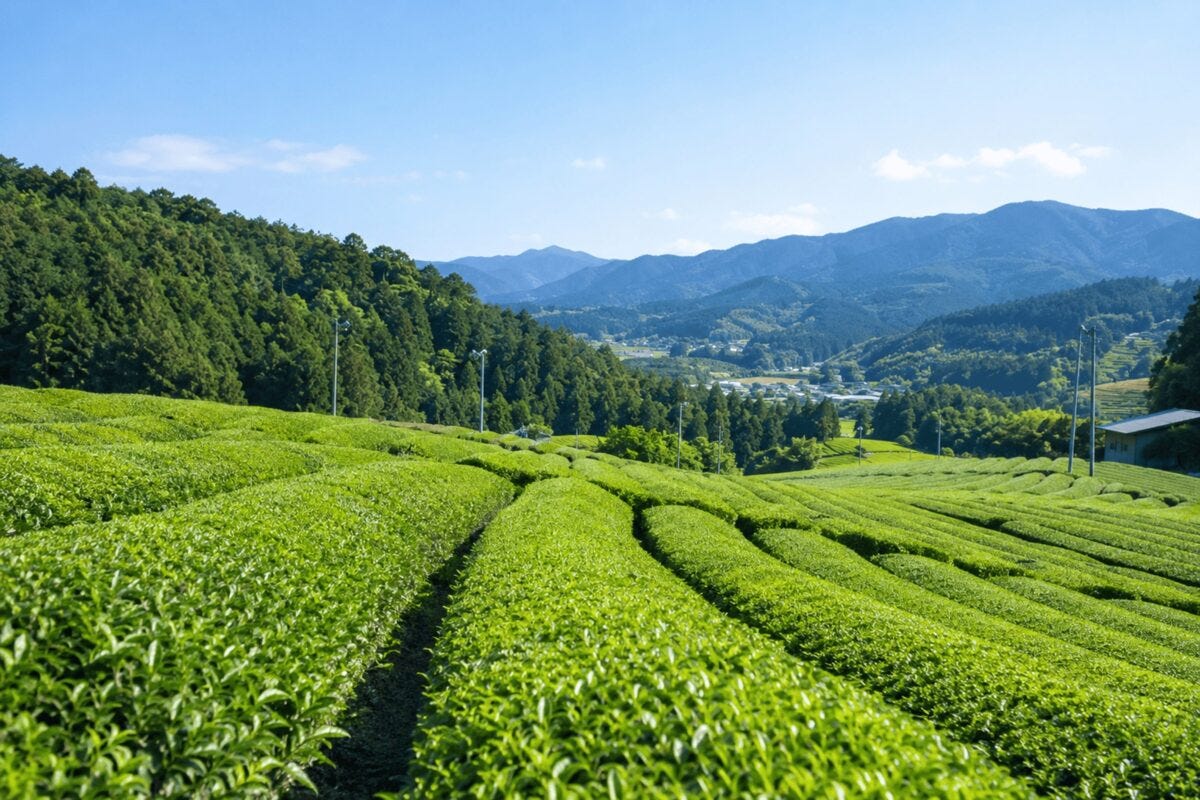 茶畑のイメージ