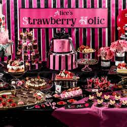 アリスのストロベリーホリック デザートブッフェ/画像提供:ベストブライダル