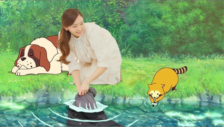 新垣結衣（C）NIPPON ANIMATION CO.,LTD.