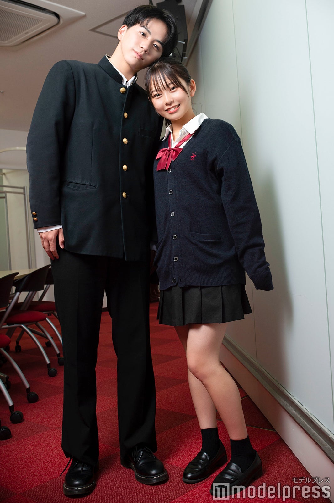 廣居永真、大平萌笑 （C）モデルプレス