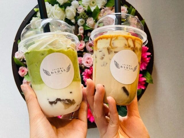 抹茶スイーツ　まとめ　とろり天使のわらびもち　飲むわらびもち