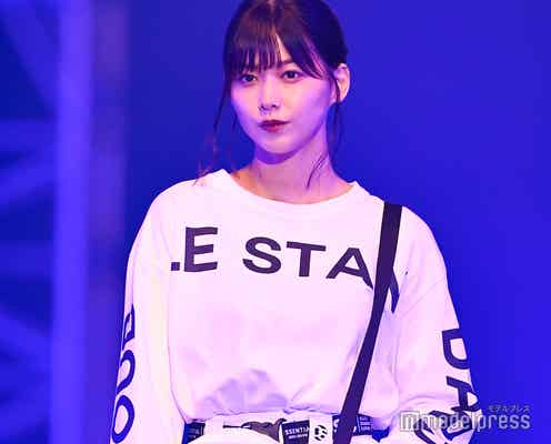 欅坂46渡邉理佐、アップヘアで“大人可愛い”<TGC2020A/W ONLINE>