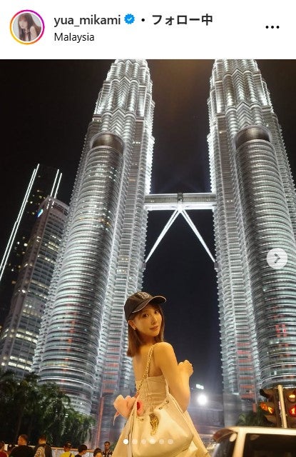 三上悠亜Instagramより