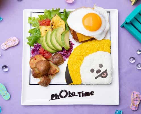 「BT21カフェ」東京・名古屋・大阪で開催、ナイトプール意識のサンデーや爽やかドリンク