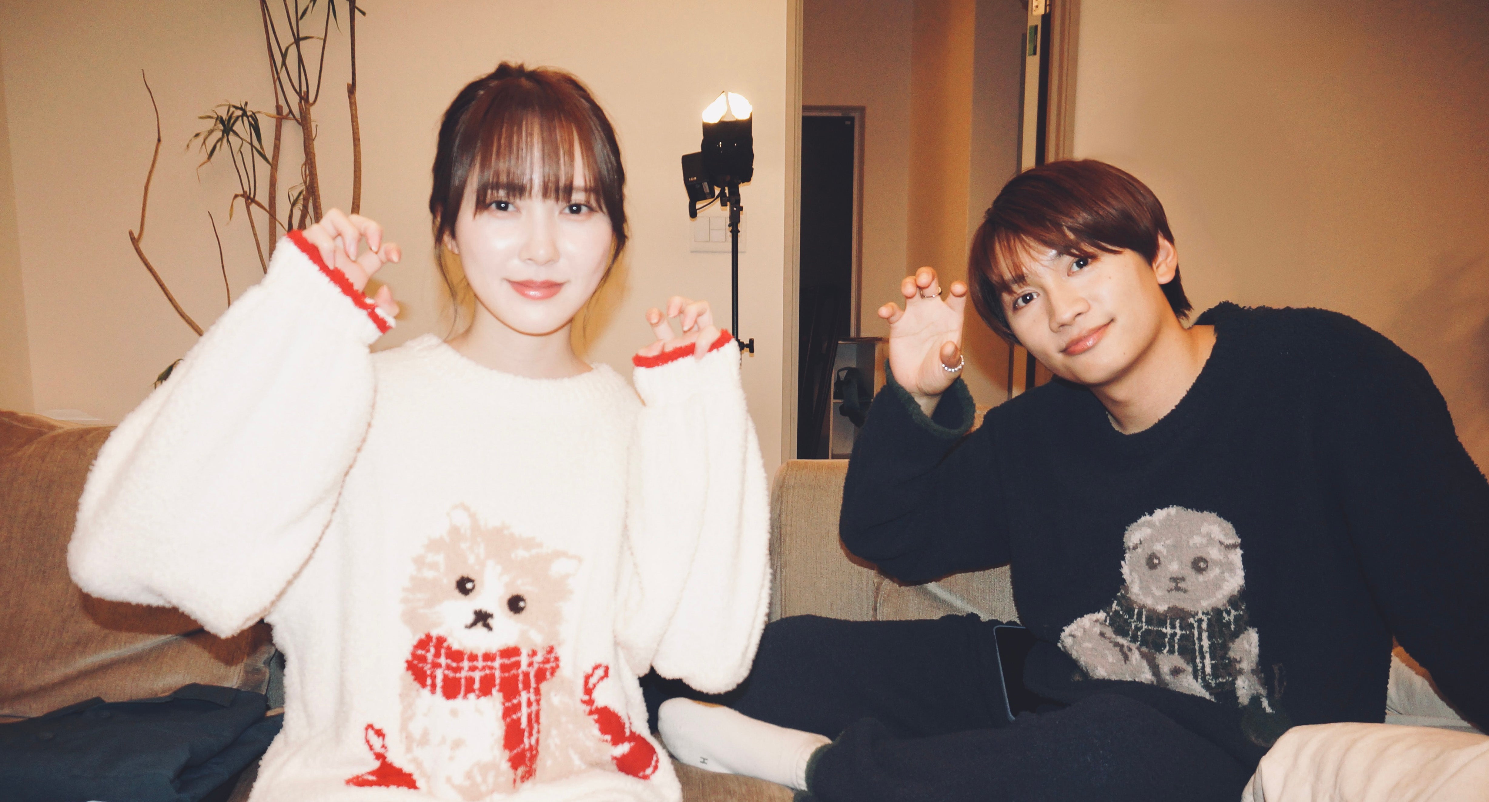 加藤史帆、藤原丈一郎（C）テレビ朝日