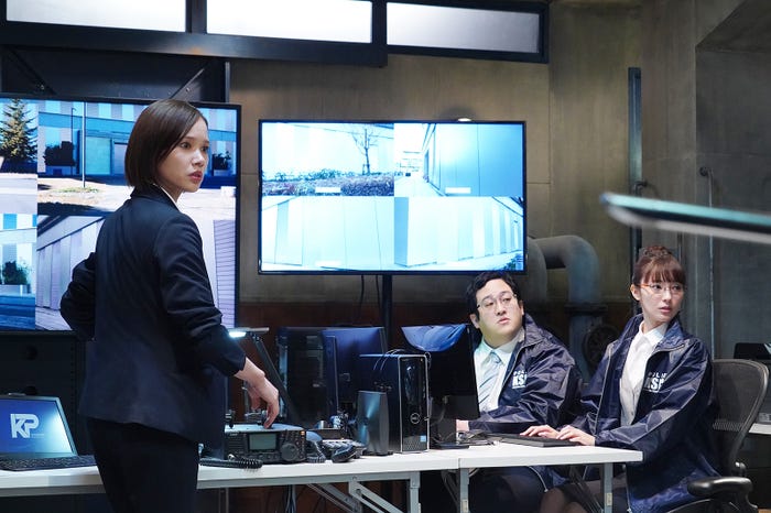 ソニン、ぐんぴぃ、宮本茉由/「大病院占拠」第2話(C)日本テレビ