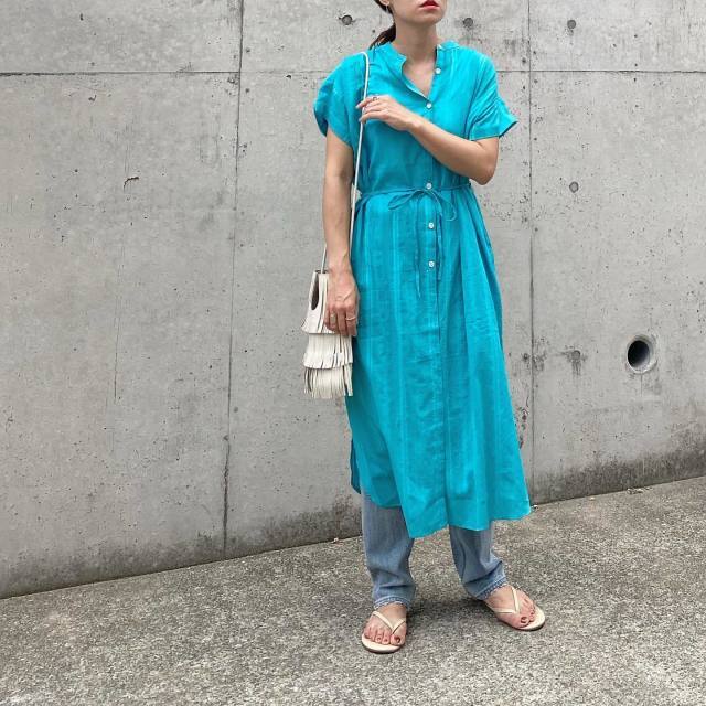 シャツワンピース シャツワンピース
