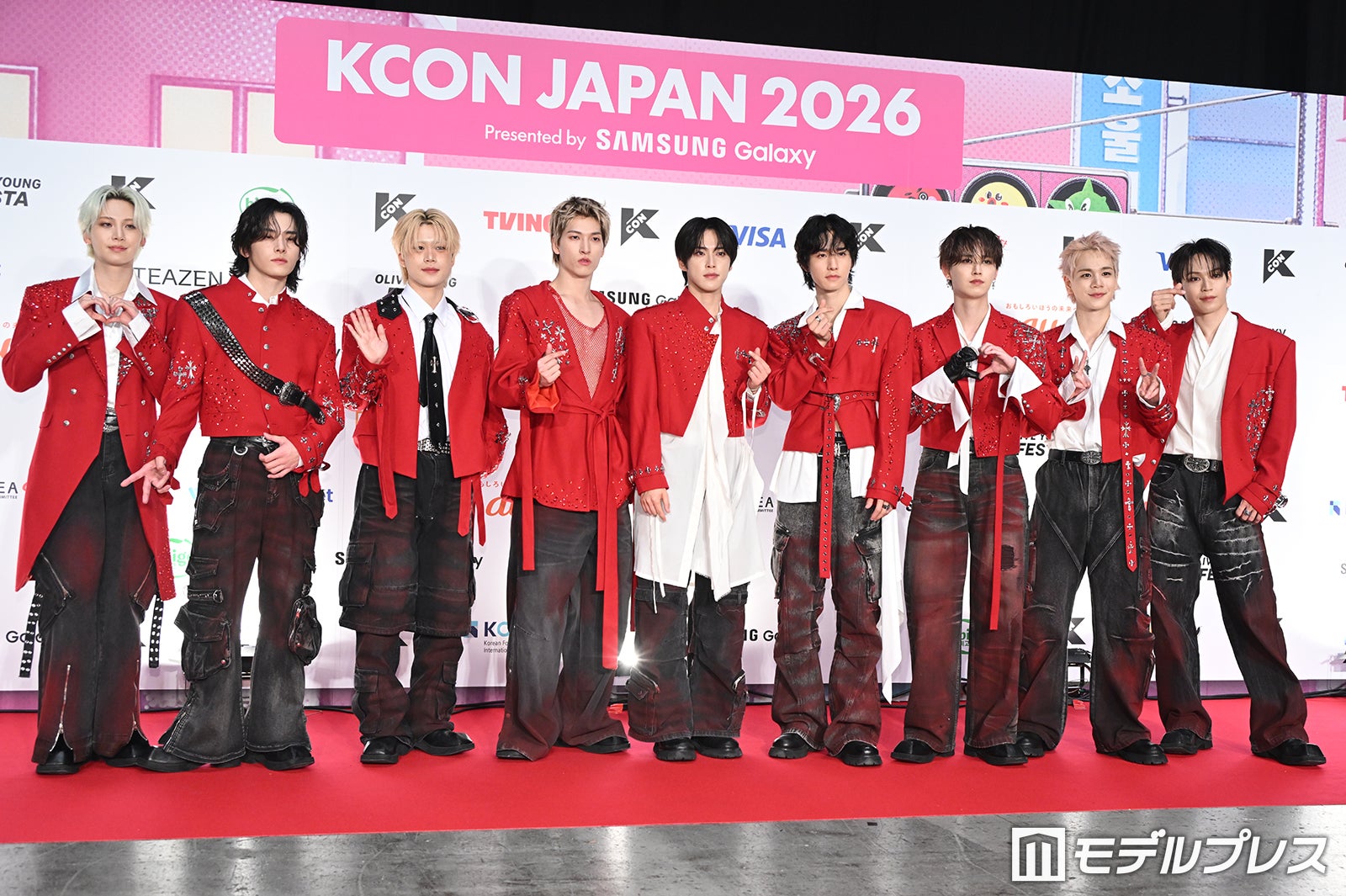 JO1／川尻蓮、川西拓実、木全翔也、金城碧海、河野純喜、佐藤景瑚、白岩瑠姫、豆原一成、與那城奨（C）モデルプレス