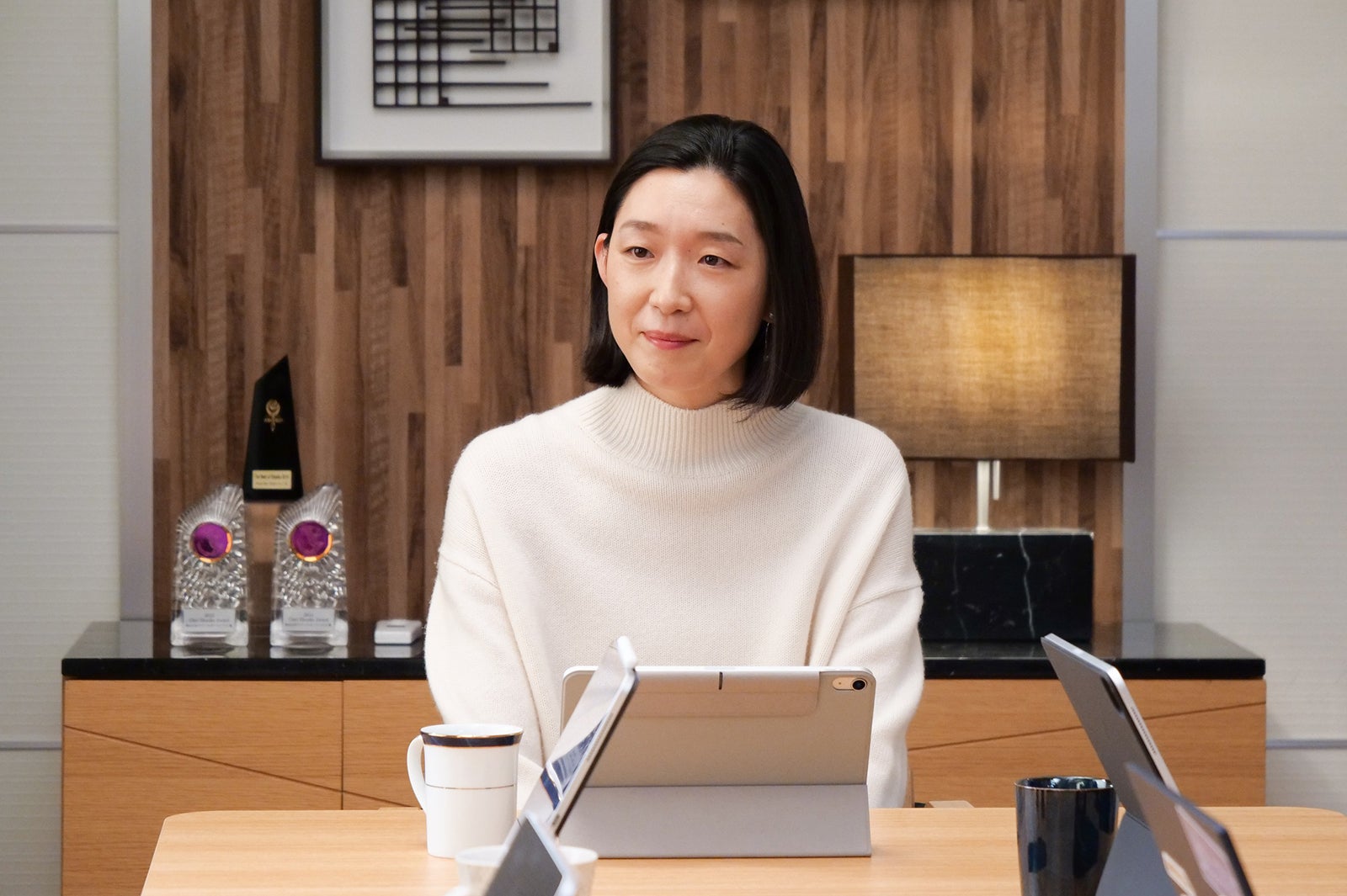 江口のりこ／「SUPER RICH」第10話より（C）フジテレビ