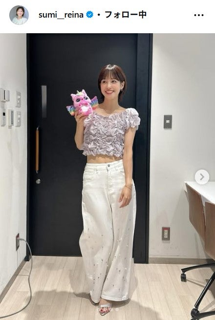 鷲見玲奈Instagramより