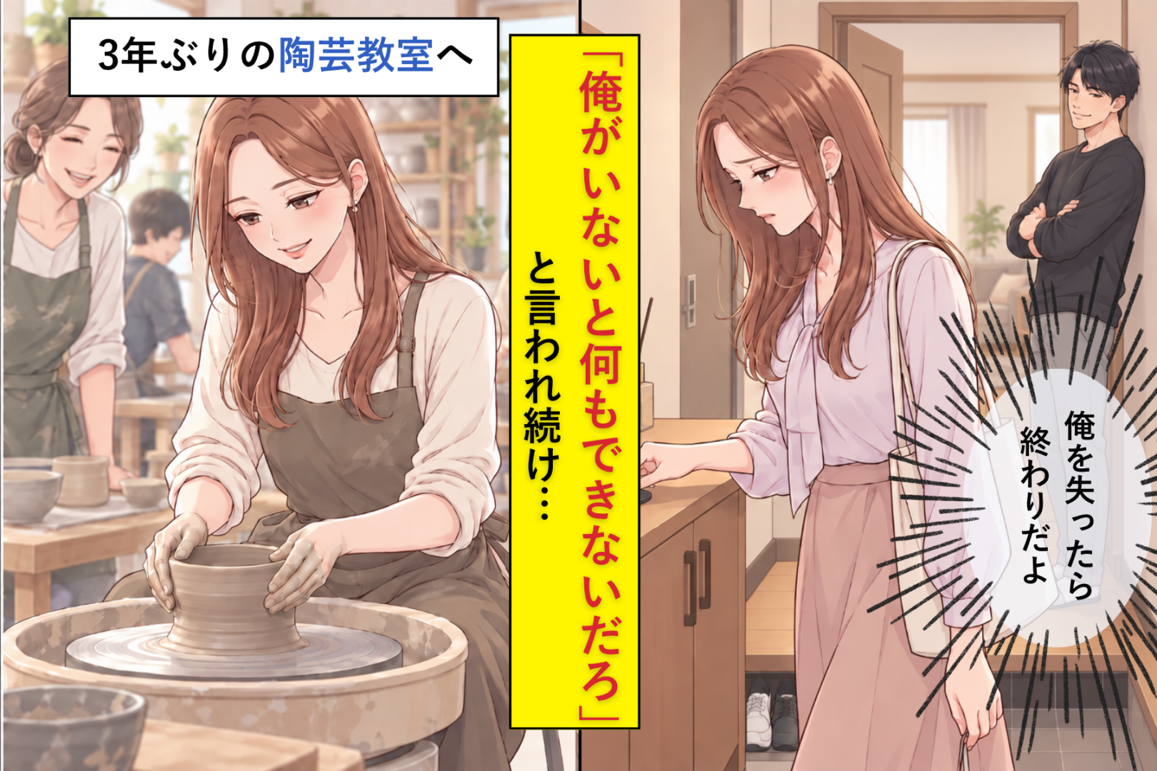 別れ際「俺を失ったら終わりだよ」と言った彼→色のある日常を取り戻した理由