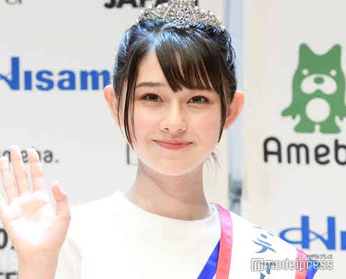 「ミス・ティーン・ジャパン」グランプリは橋本環奈に憧れる14歳・石川花さん 涙で2冠の喜び語る