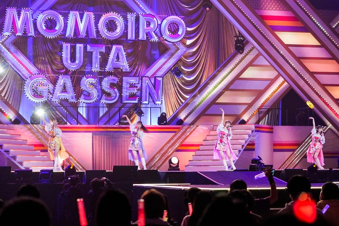 ももいろクローバーZ/玉井詩織、高城れに、佐々木彩夏、百田夏菜子「第6回 ももいろ歌合戦」より(提供写真)