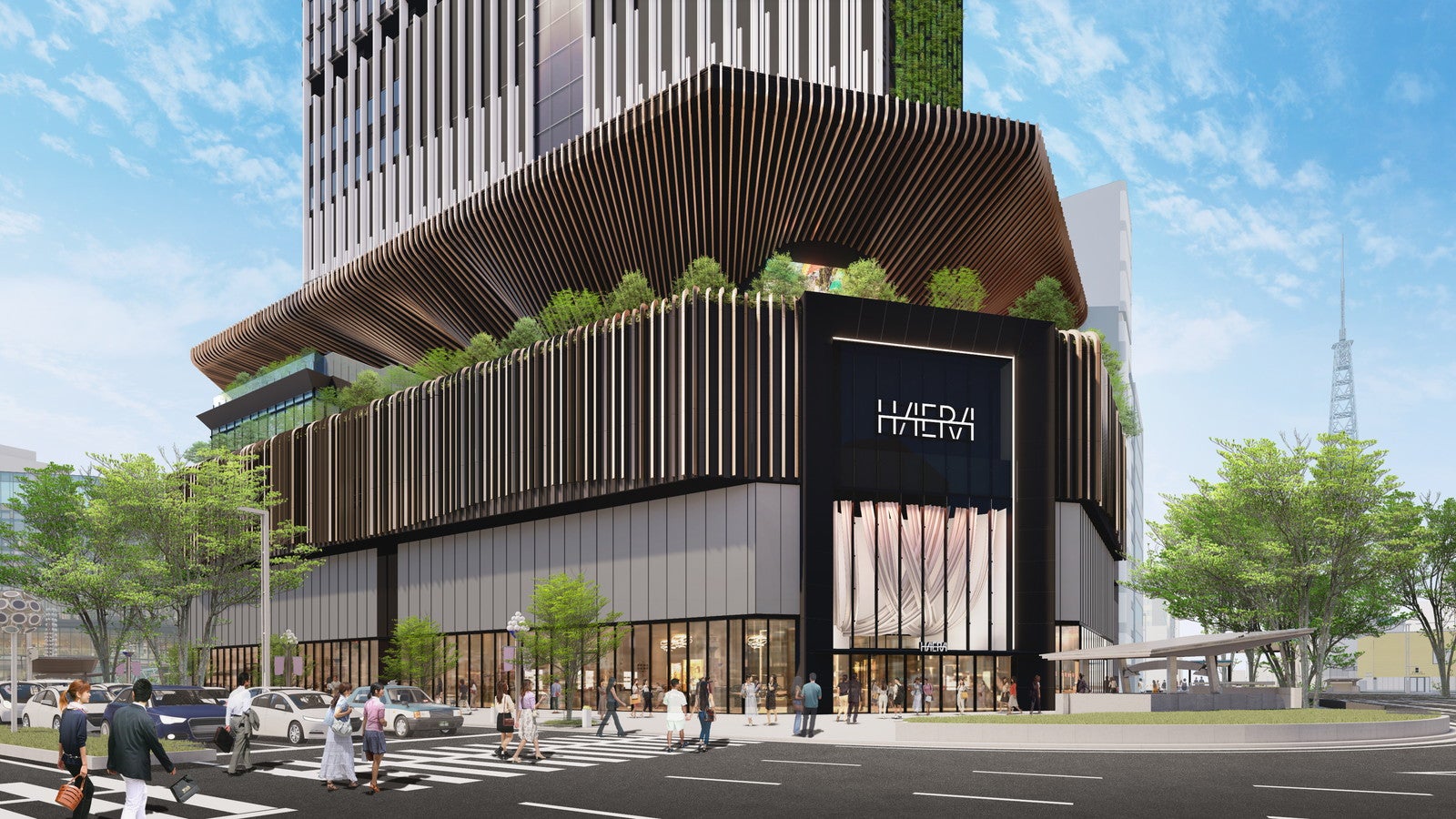 名古屋に新商業施設「HAERA（ハエラ）」2026年夏オープン 服飾・アート・食など約65店舗