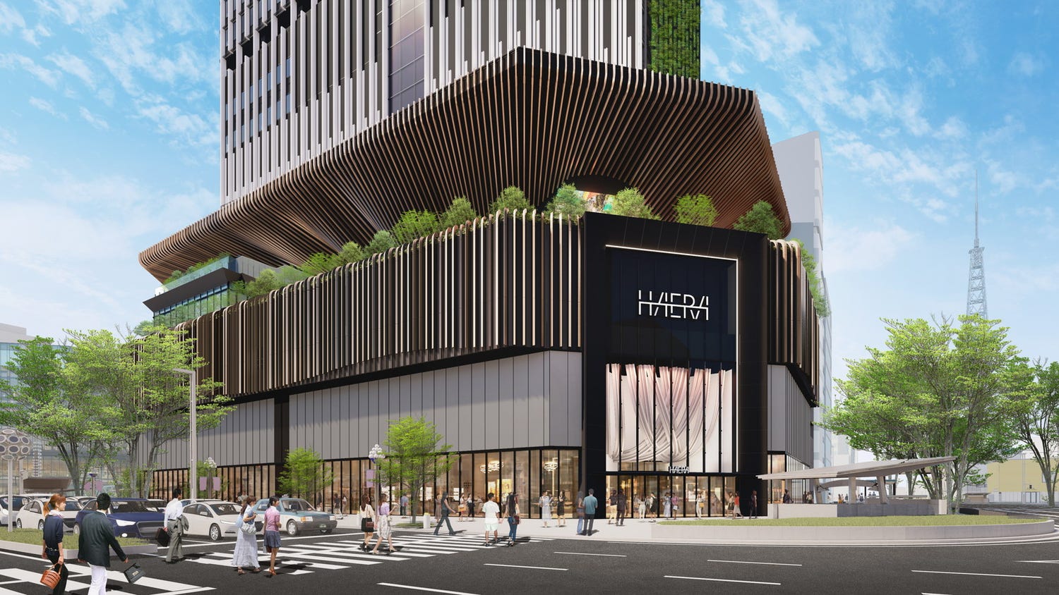 名古屋に新商業施設「HAERA(ハエラ)」2026年夏オープン 服飾・アート・食など約65店舗