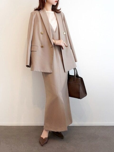 ジャケット　コーデ　秋