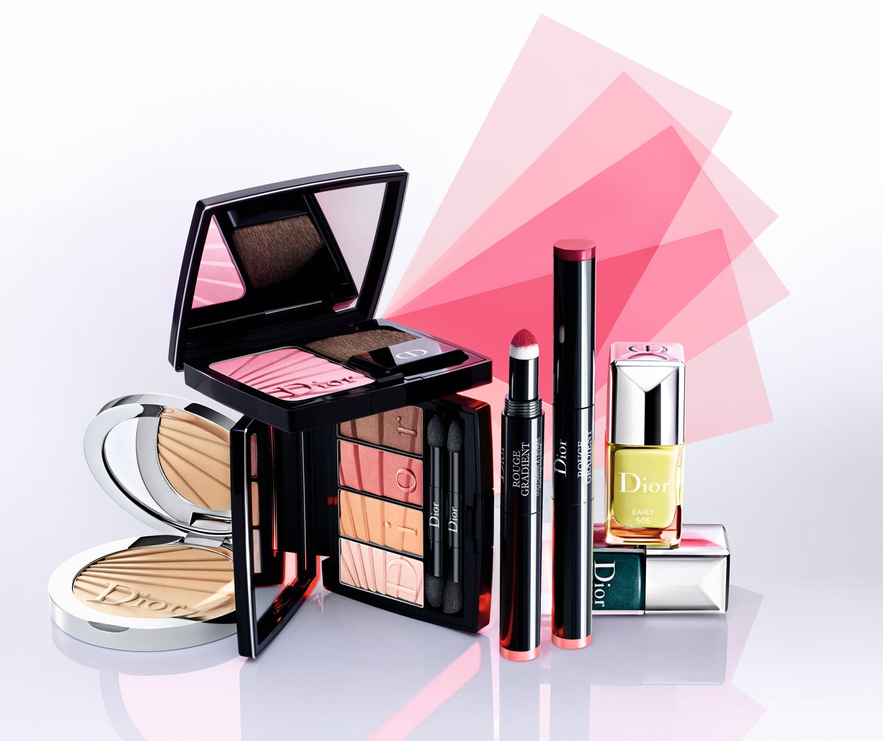 「Dior」グラデーションの魔法が生み出す洗練された春メイク