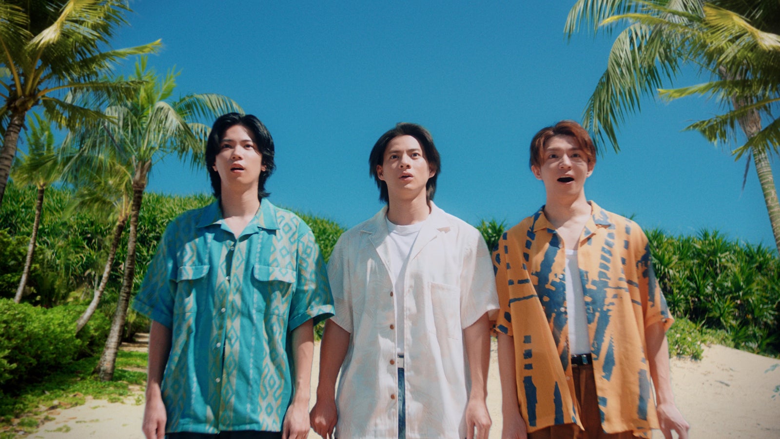 Number_i「めっちゃハワイやんバーガーズ篇」（提供写真）