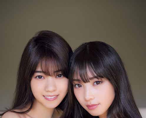 乃木坂46西野七瀬&与田祐希、白黒ドレスで華やか2ショット「美少女お見舞いもうしあげます」
