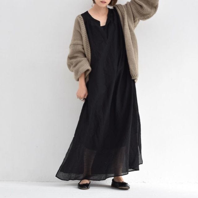 大人の秋ワンピは断然 ロング丈 即おしゃれに見える 21秋の最旬お手本コーデ モデルプレス