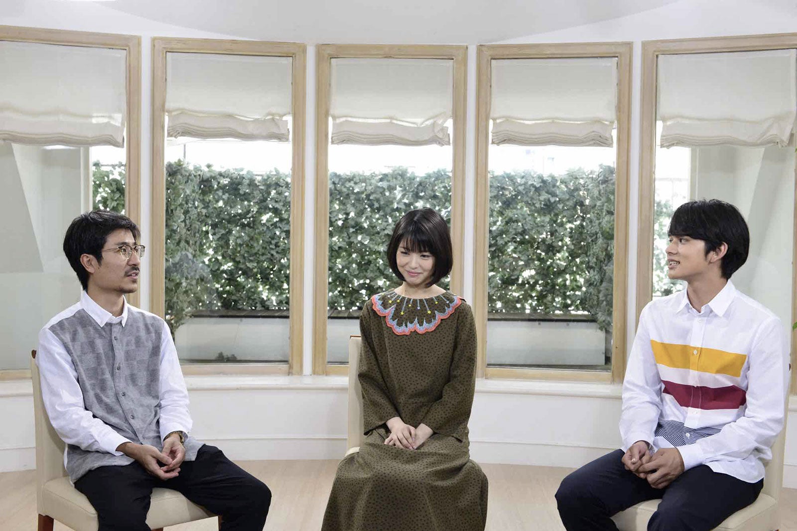 月川翔監督、浜辺美波、北村匠海（C）2017 「君の膵臓をたべたい」製作委員会（C）住野よる／双葉社