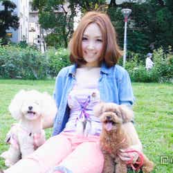 垣内りかと飼っている愛犬