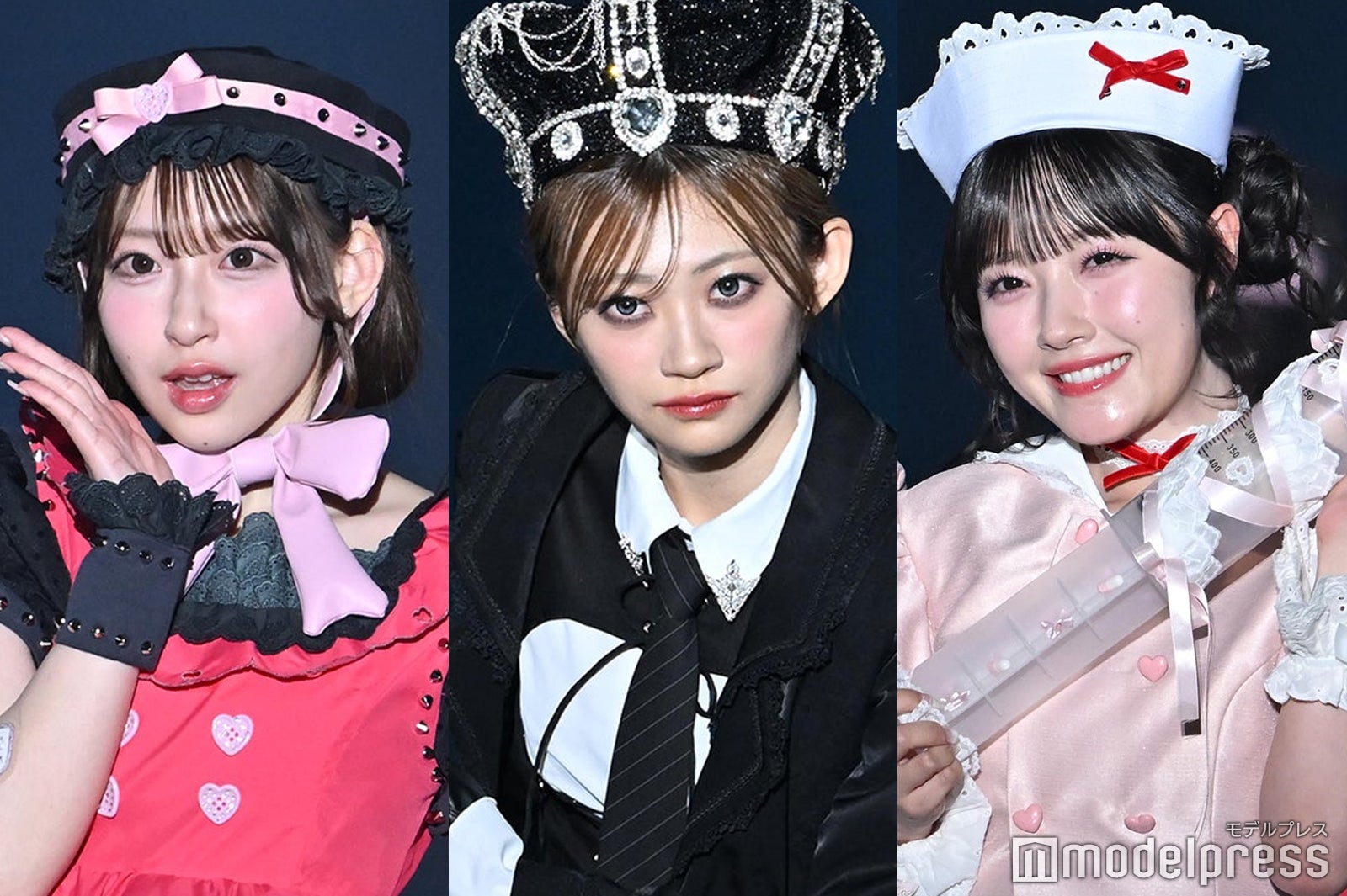 （左から）桜庭遥花、板倉可奈、川本笑瑠（C）モデルプレス