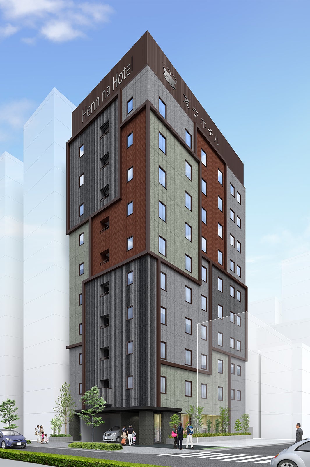 銀座外観イメージ／画像提供：エイチ・アイ・エス