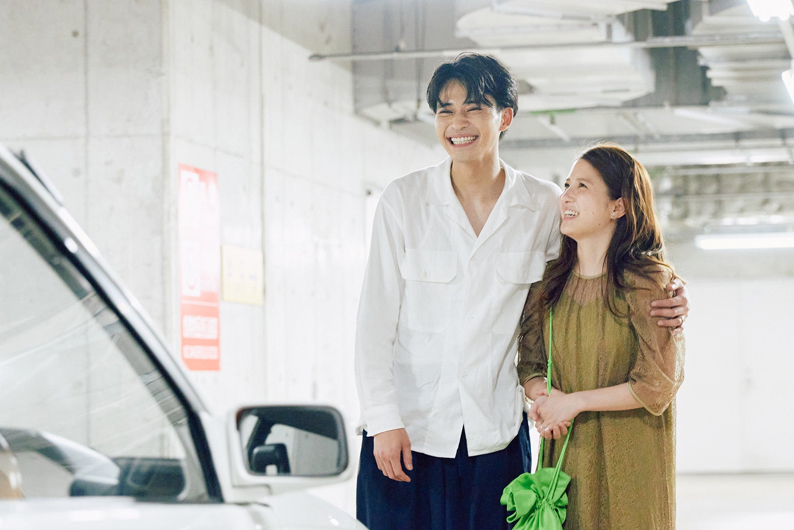 中田圭祐、川島海荷／「私たち結婚しました3」（C）AbemaTV, Inc.