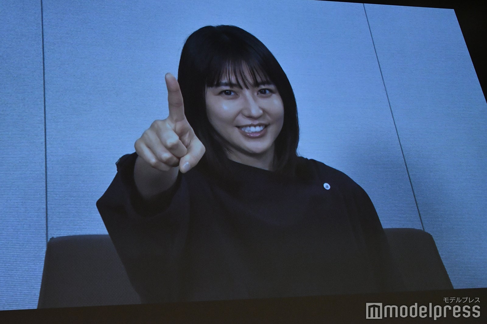 長澤まさみからVTRメッセージ （C）モデルプレス