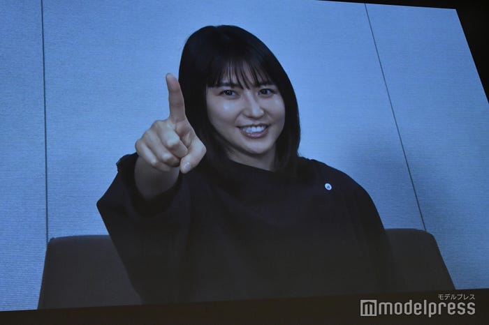 長澤まさみからVTRメッセージ (C)モデルプレス