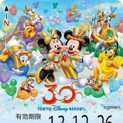 期間限定デザインフリーきっぷ第5期
東京ディズニーリゾート30周年
ミッキーマウスと仲間たち（C）Disney